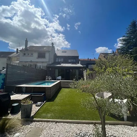 Pansiyon Chambres Dans Maison Proche Gare -avec Piscine Chauffee